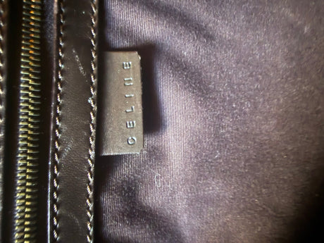 Celine Vintage Suede Shoulder