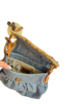Fendi mini denim bag