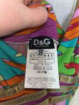 Dolce and Gabbana y2k dress size 42