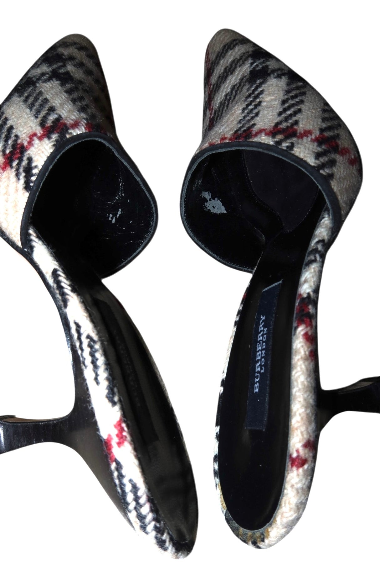 Burberry nova check mules (6M)
