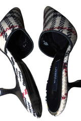 Burberry nova check mules (6M)