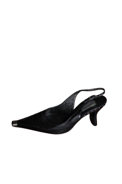 Lagerfeld Metal Accent Heels