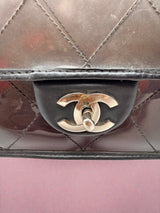 Chanel Stitched PVC and Calfskin Naked Flap