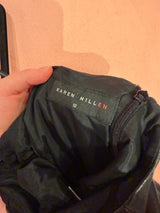 Black 2000s leather dress size 12 TUV #34172