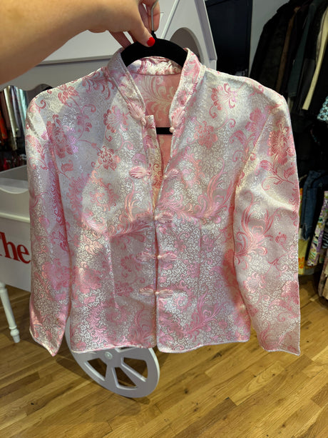 Pink tang Asian style jacket - sku tuv #327
