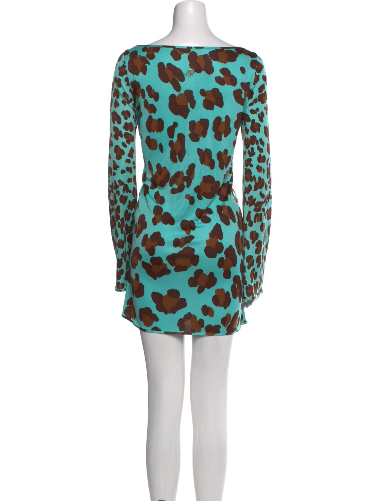 Blumarine Cheetah Mini Dress