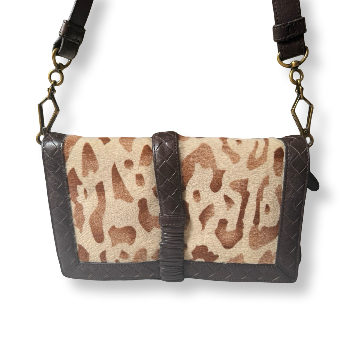 Bottega Veneta Vintage Ponyhair Messenger