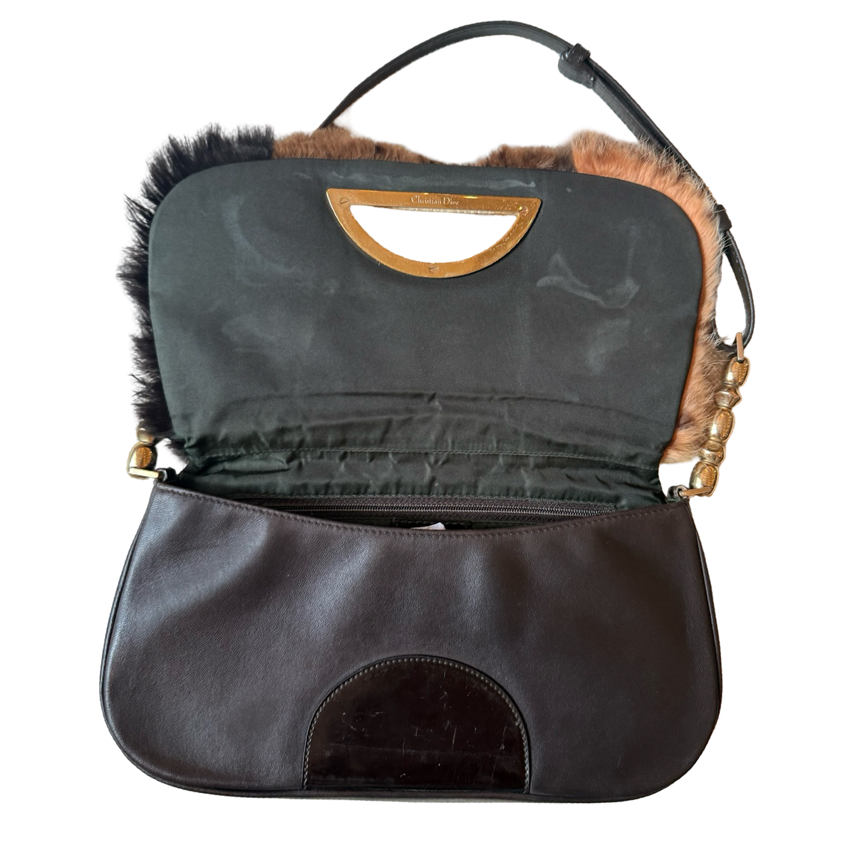 Dior Vintage Rabbit Fur Patchwork Malice