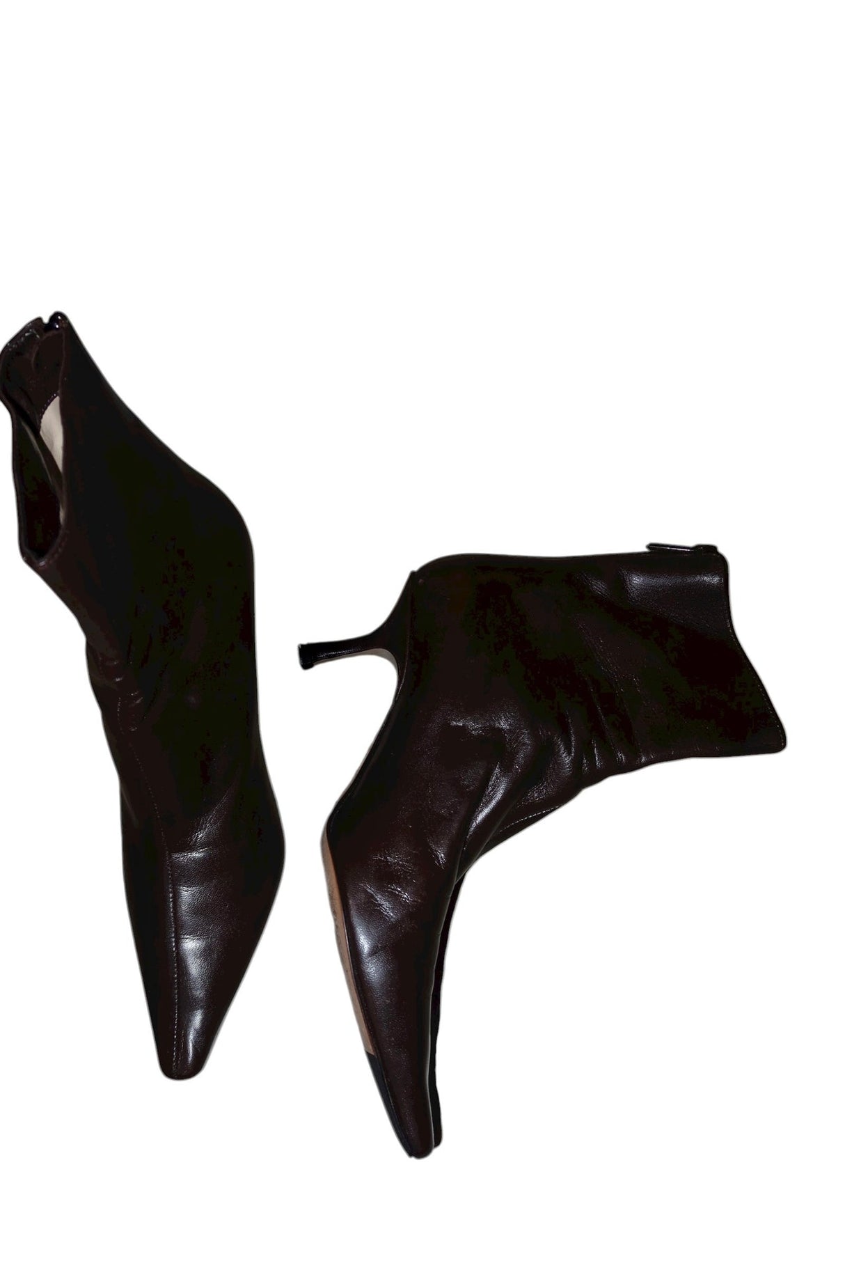 Jimmy Choo dark brown booties (35.5)