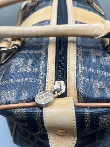 Vintage Fendi Zucca Boston Bag