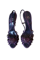 Moschino purple heels with rhinestone heart (37)