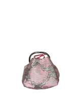 Prada pink brocade mini evening bag