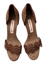 Manolo Blahnik leopard heels with laser cut detail (39)