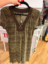 Y2K lizard dress - tuv #165