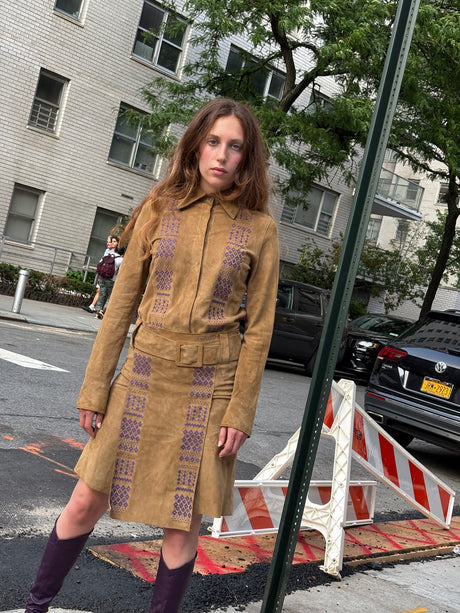 Trussardi Suede Set