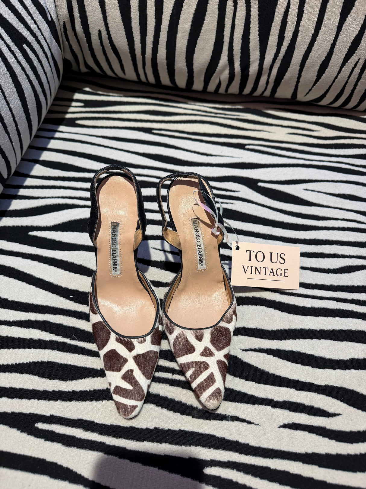 Manolo Blahnik Pony hair pumps size 36 - TUV #32346