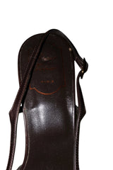 Roger Vivier giraffe ponyhair slingback heels (41)