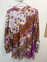 Vintage Emilio Pucci purple tunic size small - TUV #1275