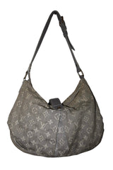 Louis Vuitton grey denim Mahina bag