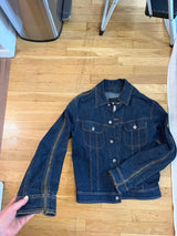Dolce & Gabbana y2k oversized denim zipper jacket - TUV #999126
