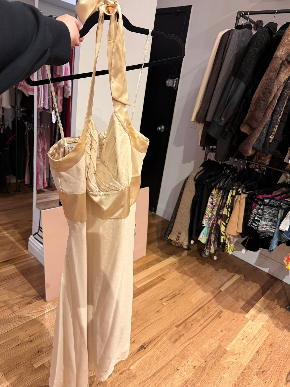 Champagne gown size 12