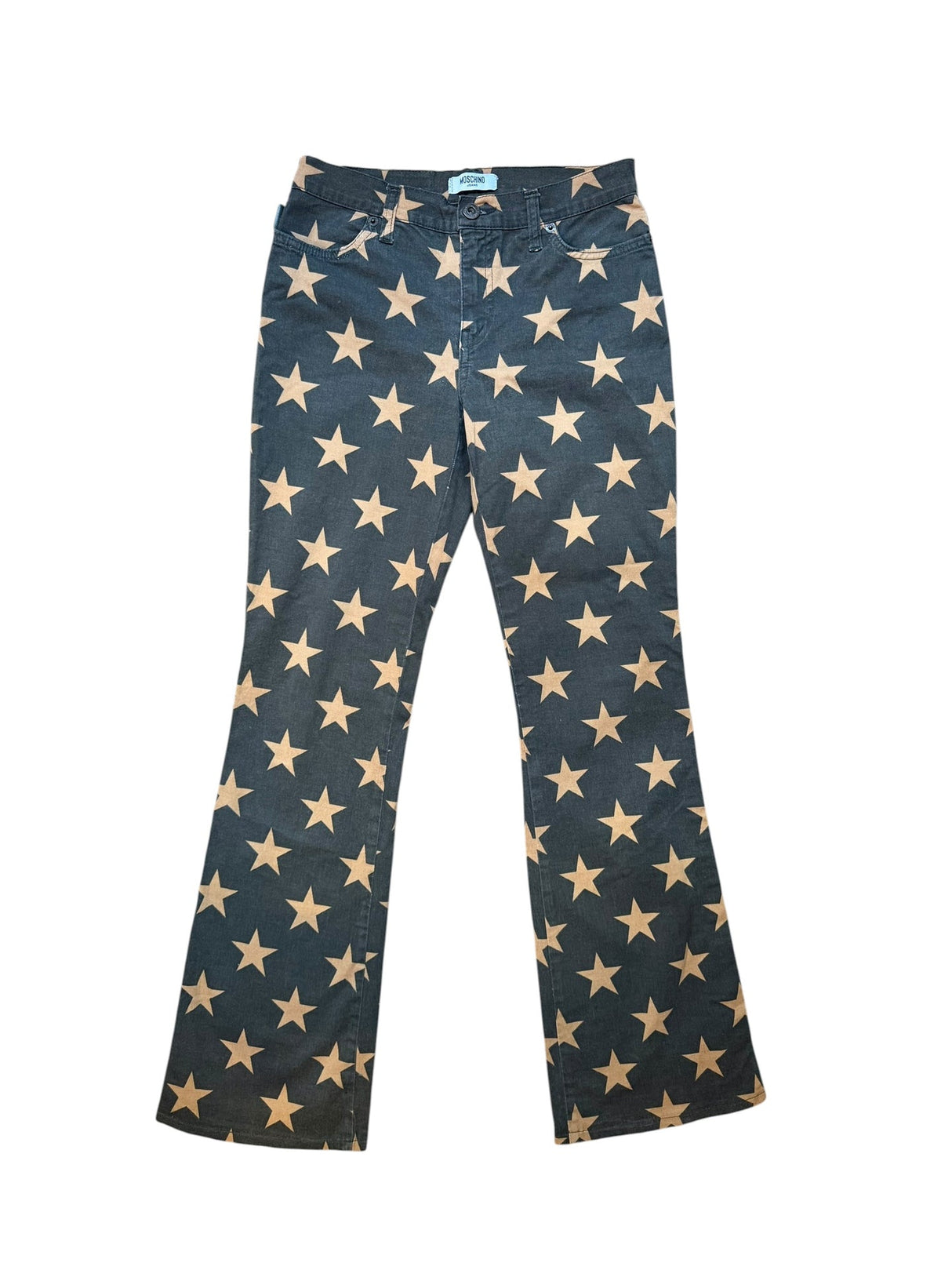 Moschino denim star pants