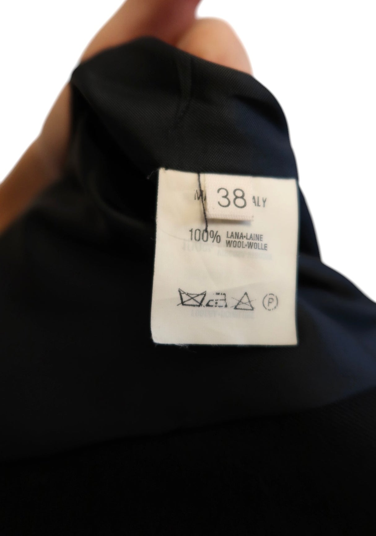 Emporio Armani navy, black and red zip up jacket size 38