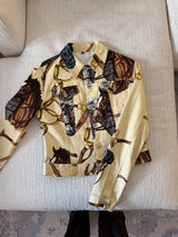 Dolce & Gabbana Equestrian Denim Jacket size Small