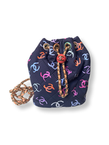 Chanel Drawstring Bucket Backpack Small