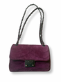 Chanel Pagoda Flap Bag Purple 2016 Suede authentic cruise collection 
