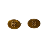 Chanel Vintage Tiger Eye Earrings