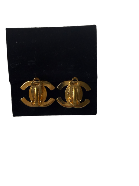 Chanel '95 Vintage Turnlock Earrings
