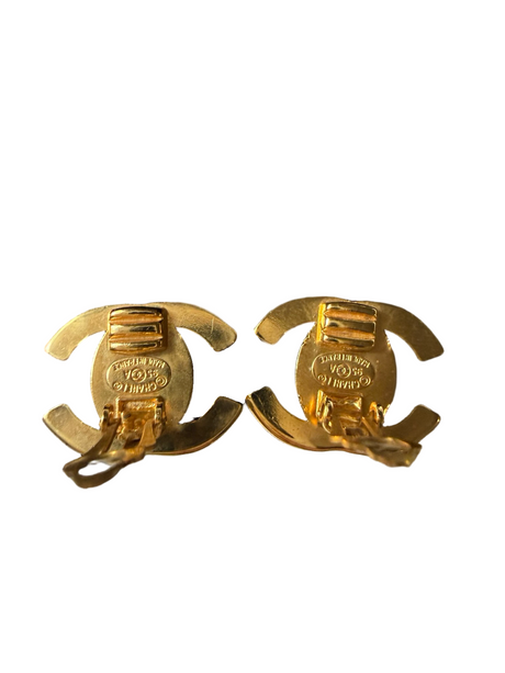 Chanel '95 Vintage Turnlock Earrings