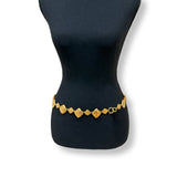 Chanel Vintage Matelasse Chain Belt