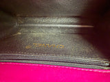 Chanel Vintage Satin Camellia flower Mini Flap 