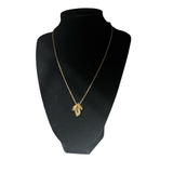Dior Vintage Tri-Leaf Chain