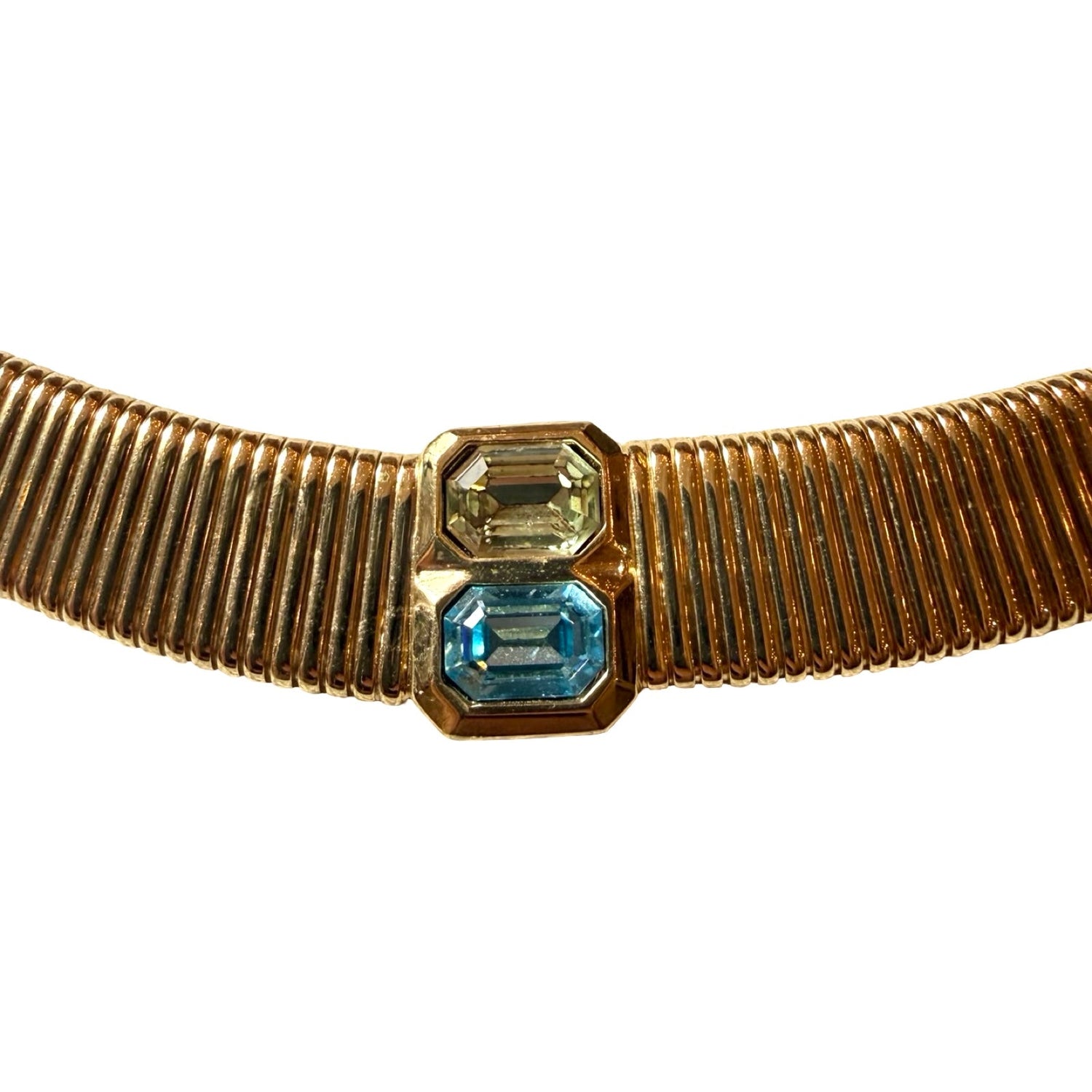 Dior Vintage Snake Chain Choker Necklace
