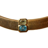 Dior Vintage Snake Chain Choker Necklace