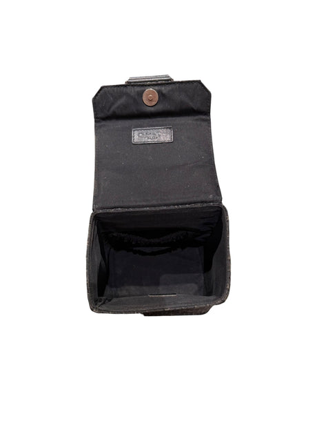 Dior trotter monogram box bag with diorissimo black print