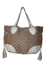 Gucci large white Tribeca tote bag