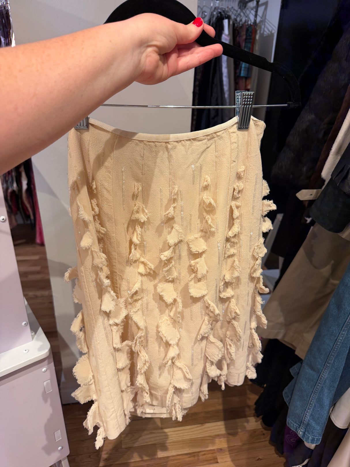 Carolina Herrara sample skirt - sku tuv #919