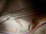 Gucci Vintage Suede Bamboo Flap Bag