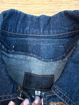 Dolce & Gabbana y2k oversized denim zipper jacket - TUV #999126