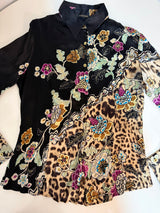 Roberto Cavalli Spring/Summer 2003 - silk shirt size M