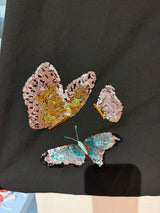 Y2K butterfly skirt size 10 TUV #12983