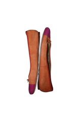Prada orange and pink ballerina flats with bows (37)