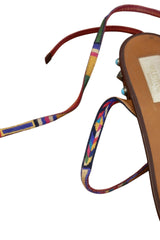 Valentino Aztec style rockstud sandals (39)