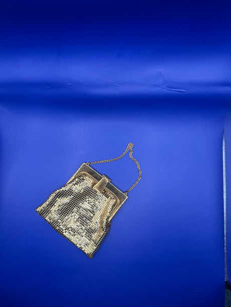 Vintage Mini Mesh Gold Purse
