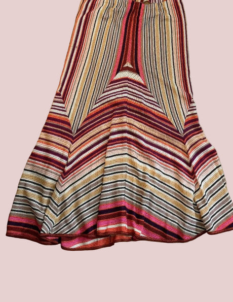 “As is” vintage Missoni shirt and skirt 2 piece set TUV #32135