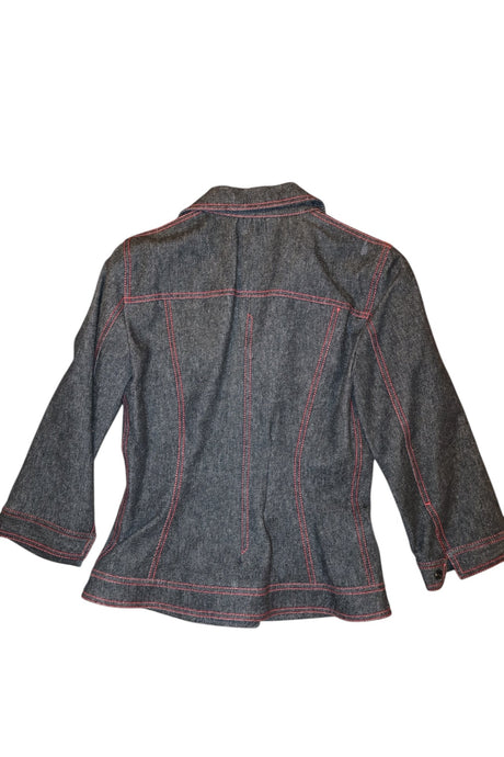 Dolce & Gabbana denim jacket with red stitching (40)